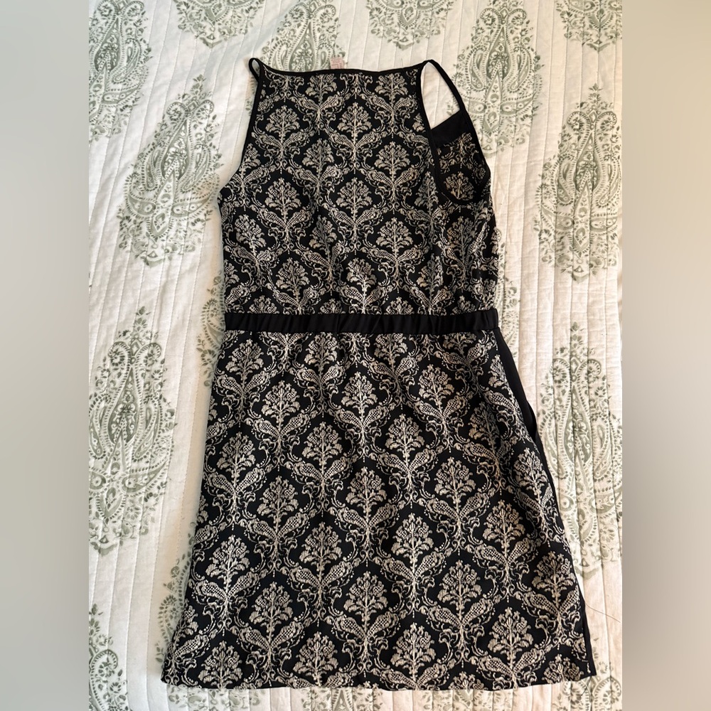 Forever 21 Black and White Patterned Dress - Picture 5 of 6